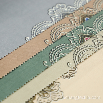 Tissu de meubles 100% en tissu canapé en polyester